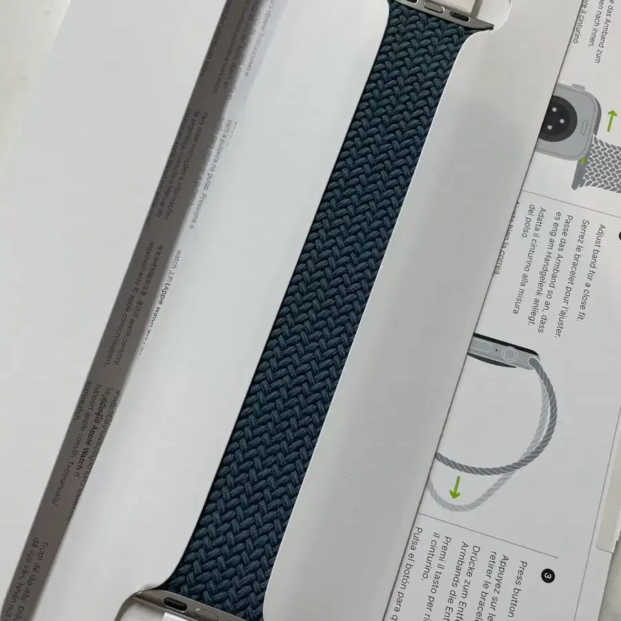 애플워치 브레이드솔로루프 46mm 9 ( 10 ) SS급