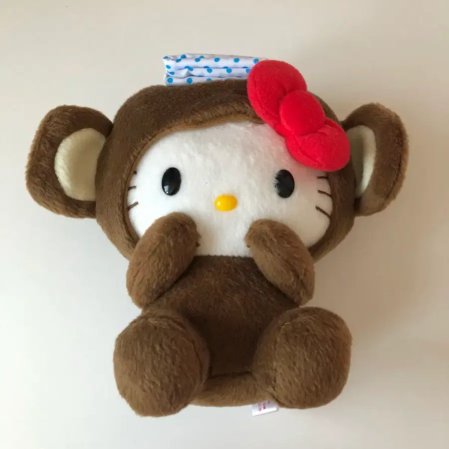고전 온천 원숭이 헬로키티 인형