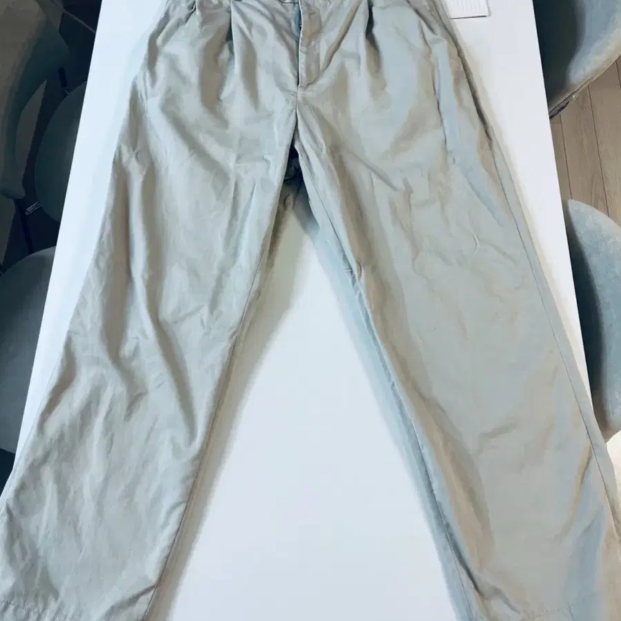 25ss 와코마리아 더블 플래티드 치노 트라우저 팬츠 xl