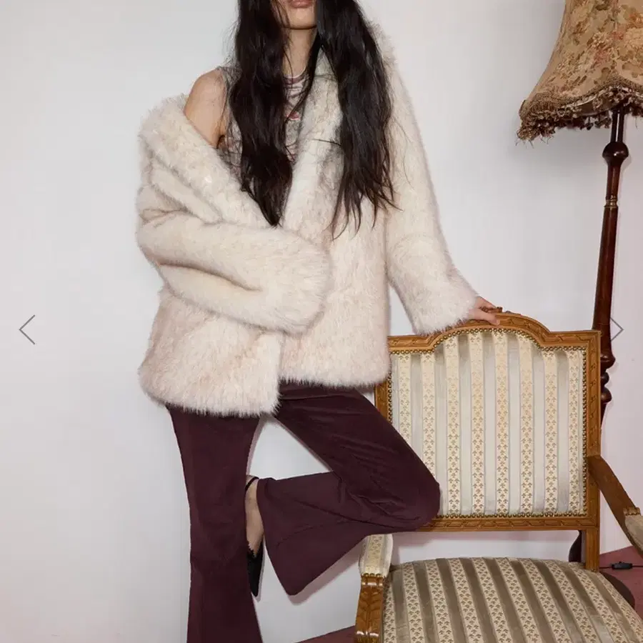 The porta soft fur jacket