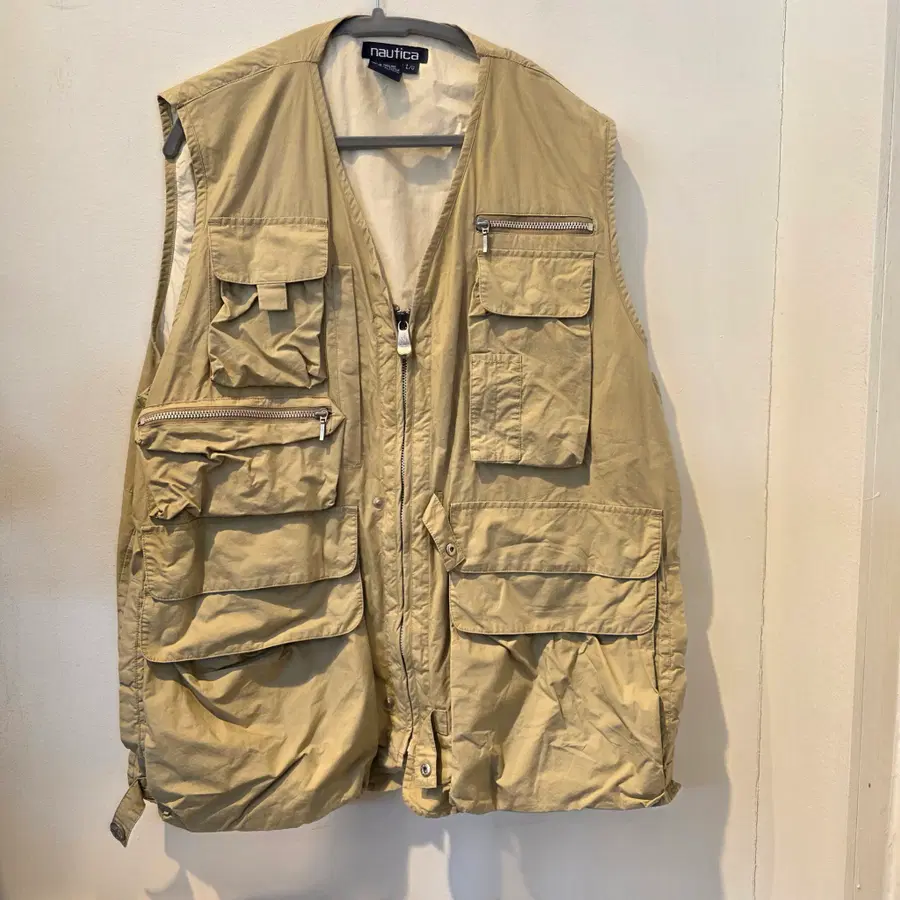 Vintage Nautica Multi-Pocket Utility Fishing Vest