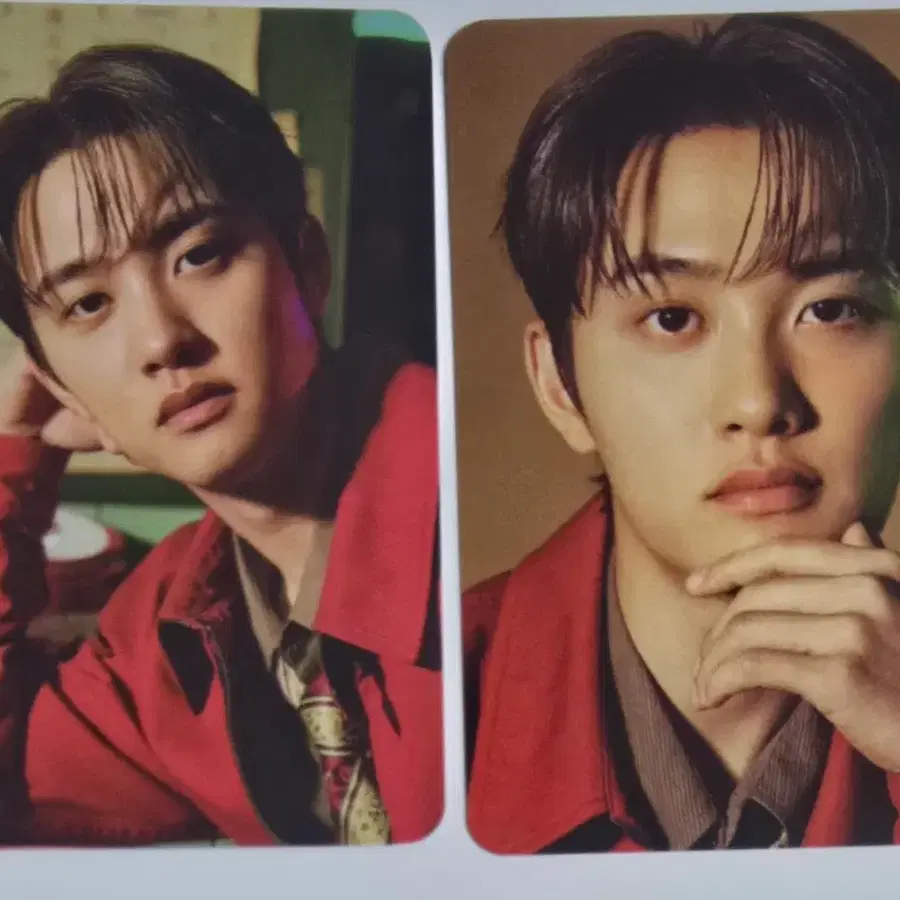 탕화쿵푸 도경수 포토카드 2장