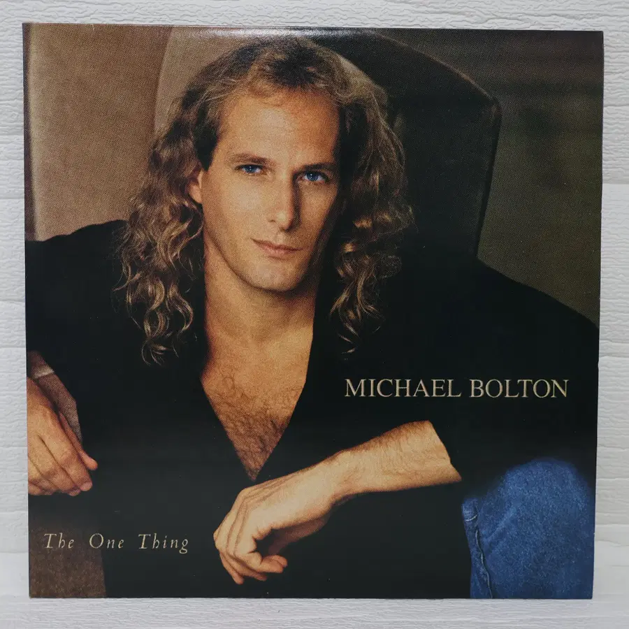 [레트로 LP판 NO.6563] MICHAEL BOLTON (THE ONE THING) 마이클 볼튼 LP음반