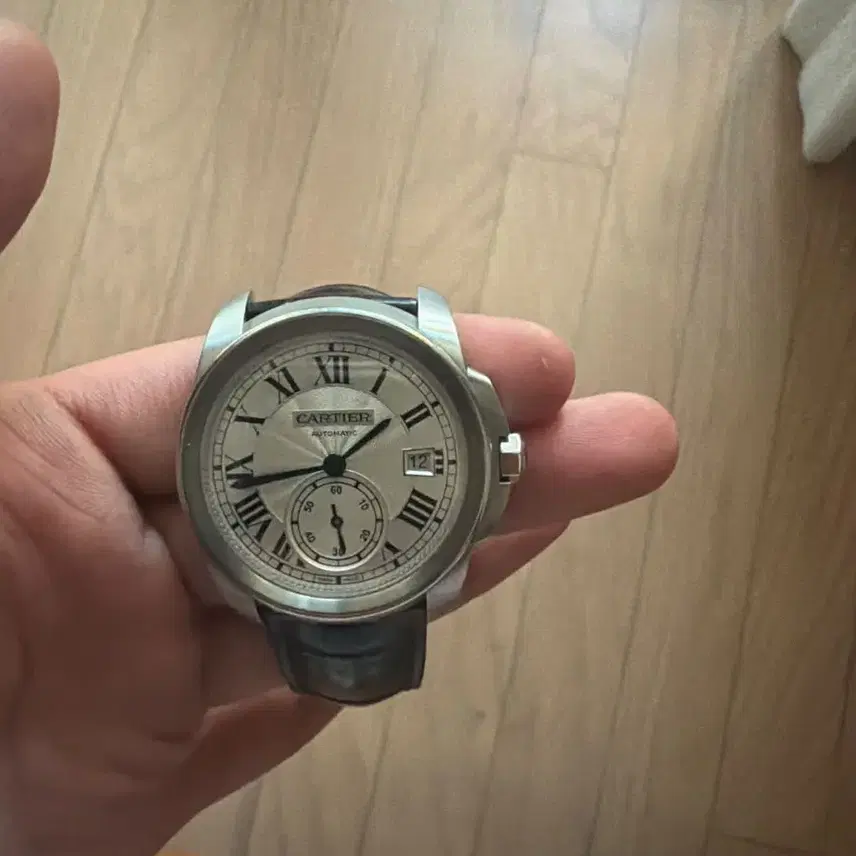 까르띠에 칼리브 드 42mm 오토매틱 시계