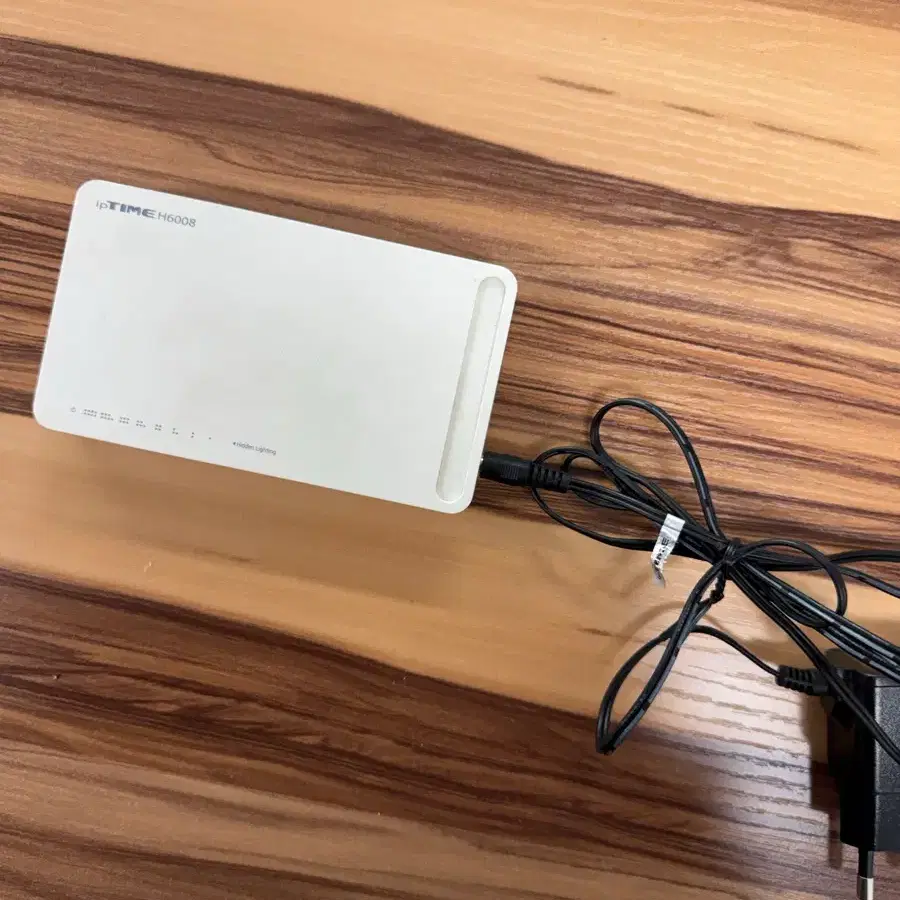 ipTIME H6008 화이트 공유기 스위칭 허브