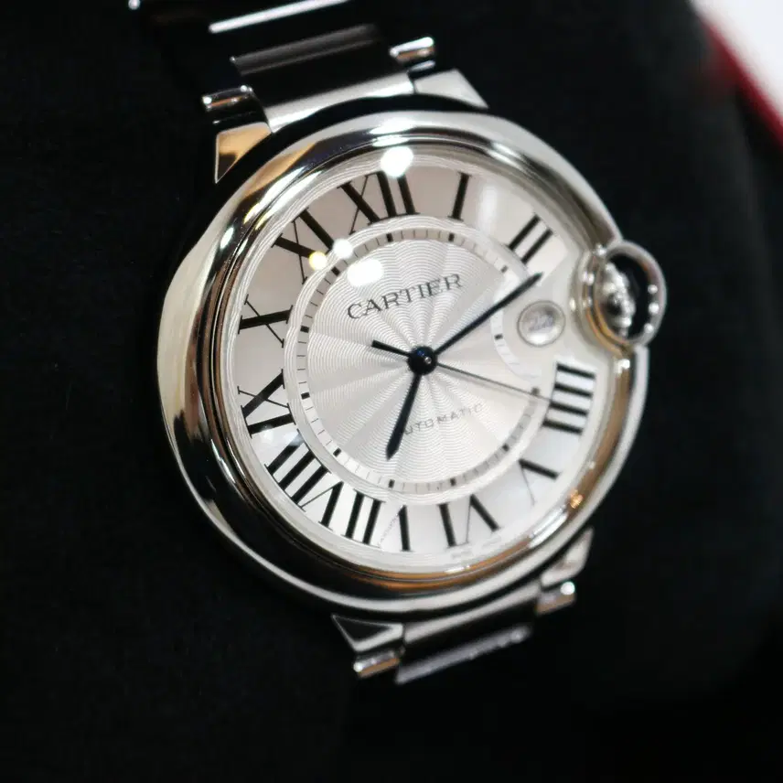까르띠에 발롱블루 42mm 스틸 오토매틱 wx각인 w69012z4 사진 3