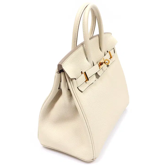 에르메스 Hermes(에르메스) H057208CD10 크레 토고 레더 로즈 골드 벌킨 25 토트백 (U각인) CO71592HEC 사진 3