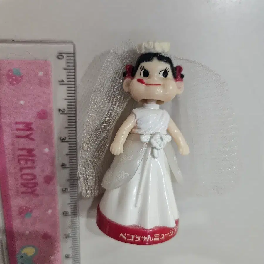 고전 페코짱 흔들 피규어 웨딩페코