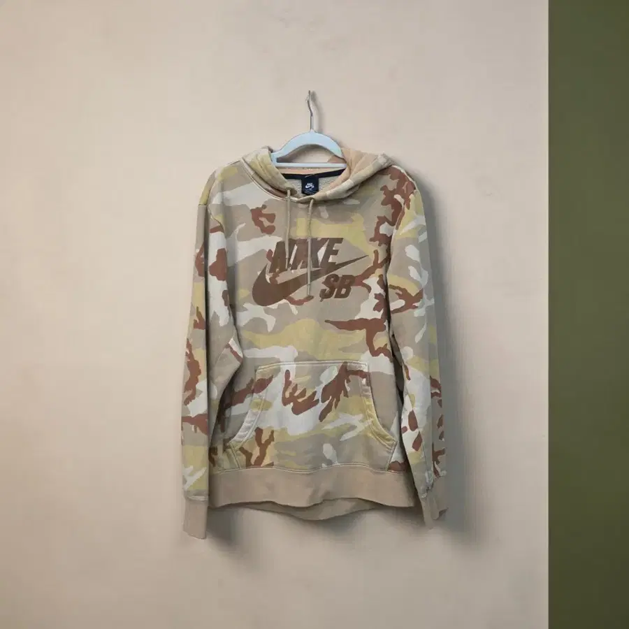 나이키 SB 카모 후드 맨투맨 L