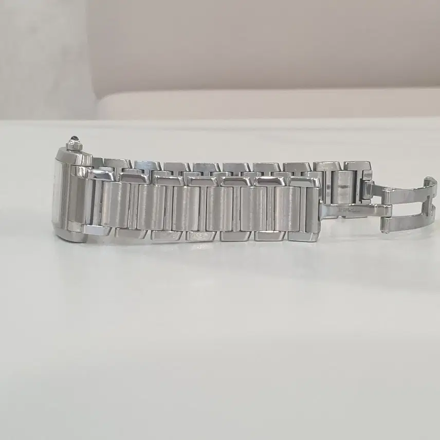까르띠에 탱크 프랑세즈 스틸 스몰 쿼츠 W51008Q3 사진 7