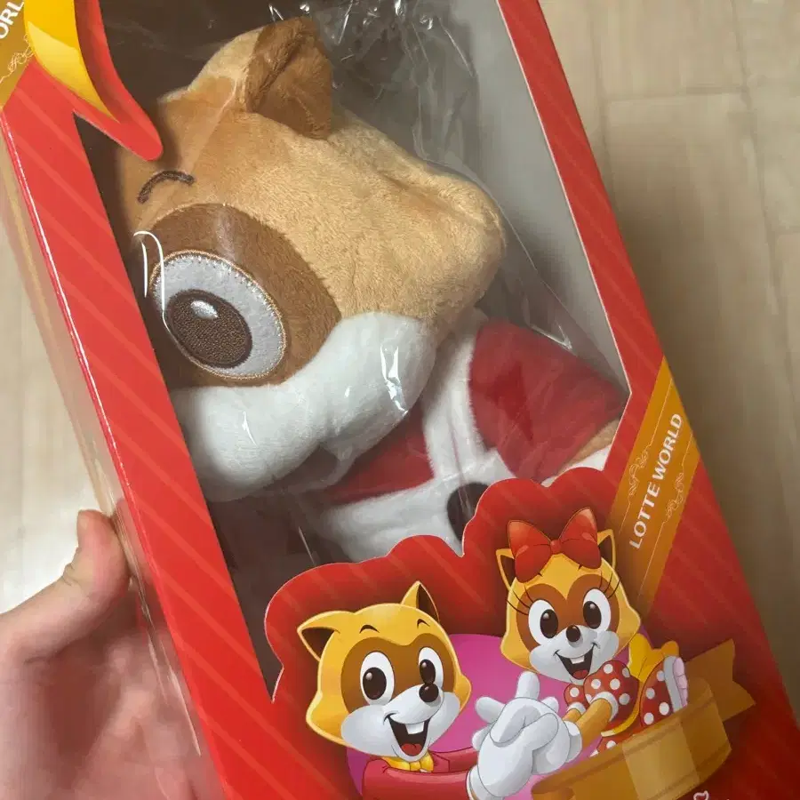 롯데월드 로티 인형