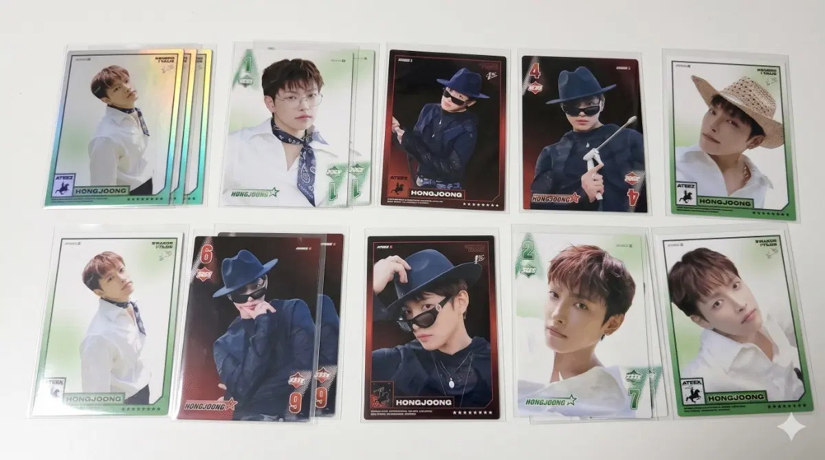 Ateez Tereca Mimca hongjoong card 10 types