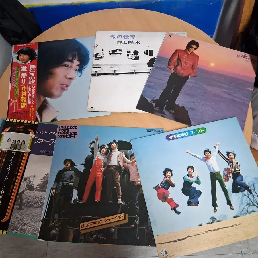 민트급 일본 가요 LP 6장 일괄 할인