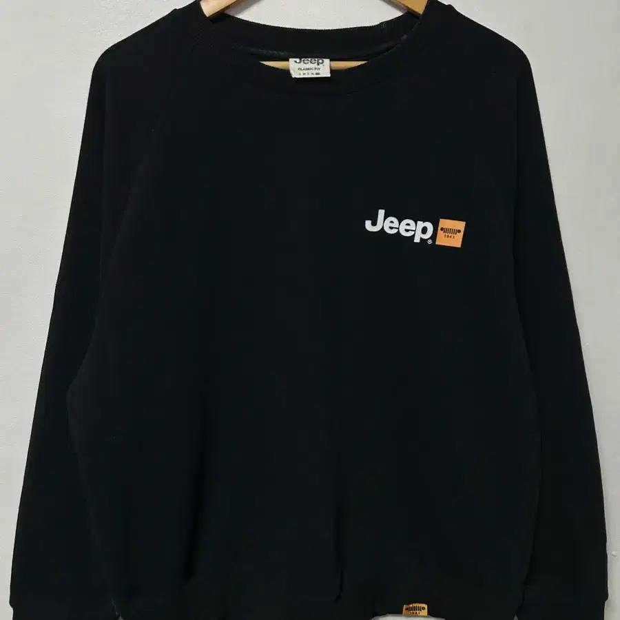 110 Jeep 지프 루즈핏 스웻 맨투맨 정품