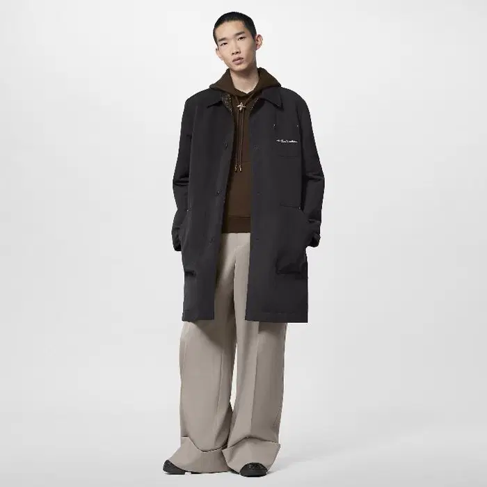 루이비통 리버시블 테크니컬 코튼 모노그램 코트 사진 3
