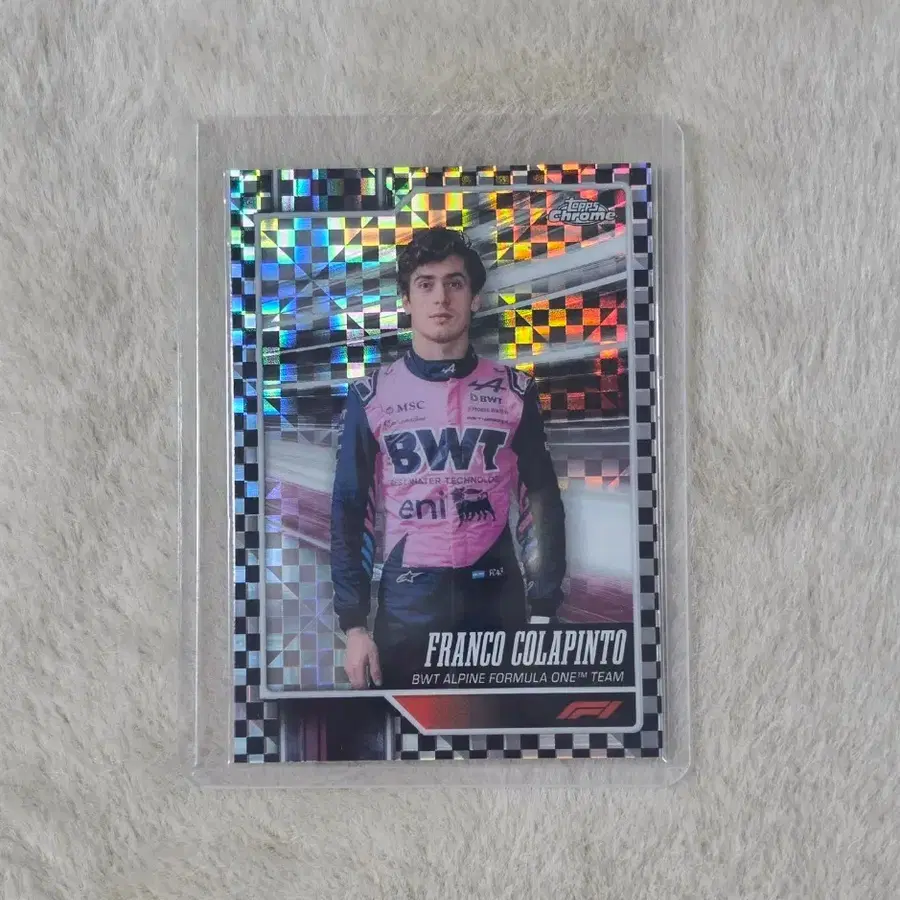 Topps Chrome F1 2026 프랑코 콜라핀토