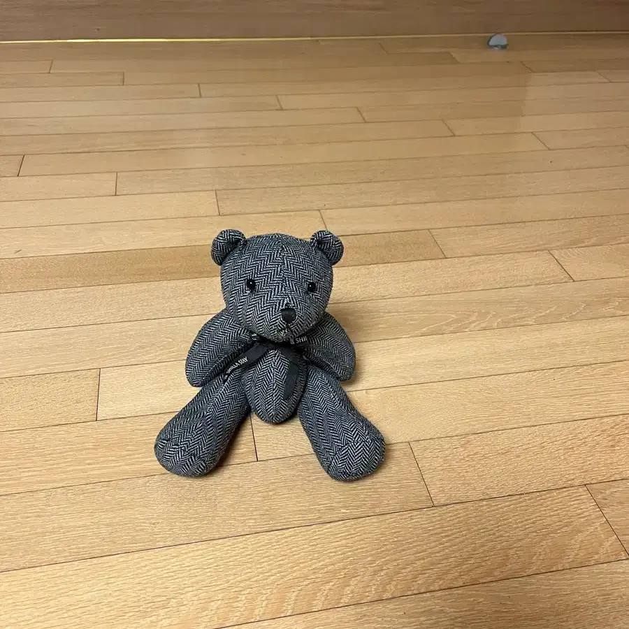 신라호텔 테디베어 인형 그레이