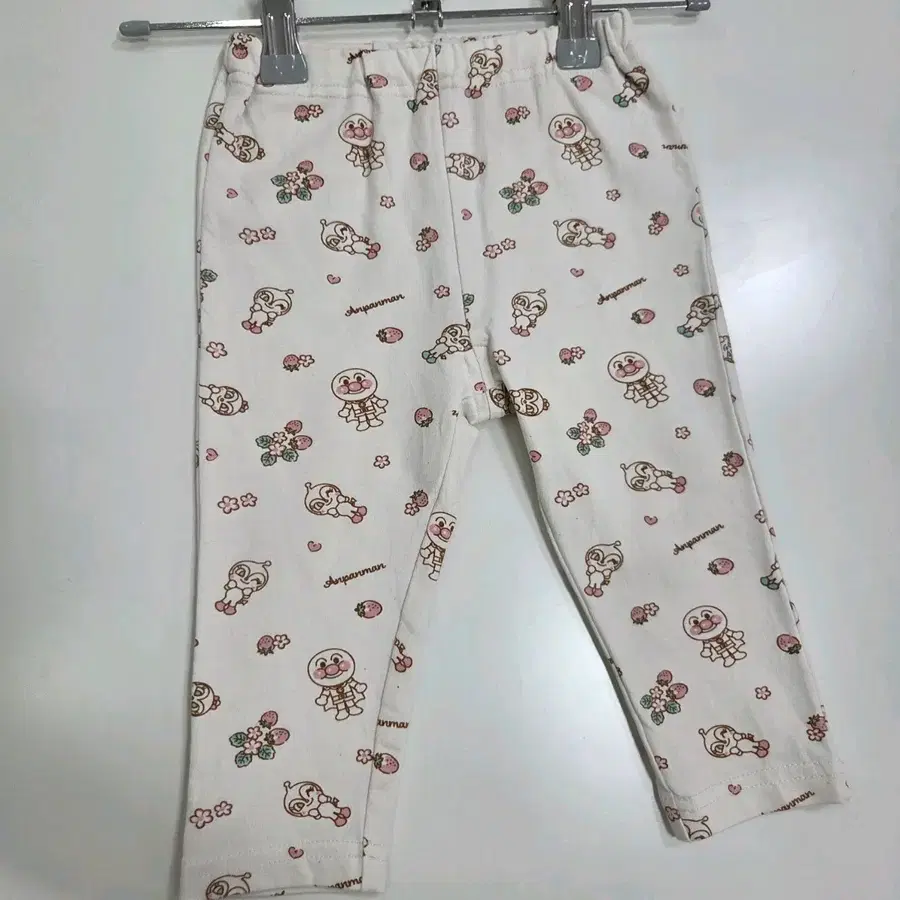 일본 80 호빵맨 짤랑이 딸기 레깅스 바지