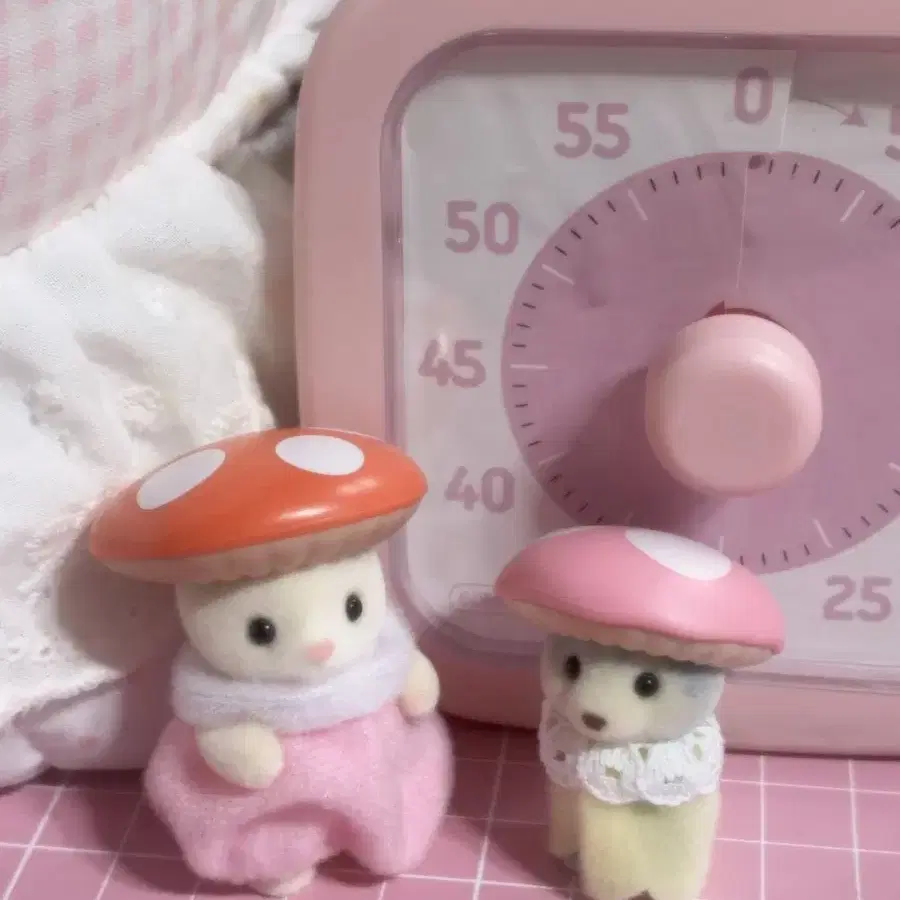 실바니안 비밀의 숲 버섯 고양이, 허스키 아기 세트