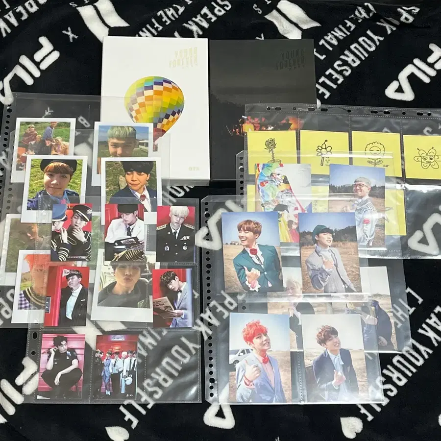 방탄 영포에버불타오르네쩔어공방포카 BTS YOUNGFOREVER ALBUM POCA