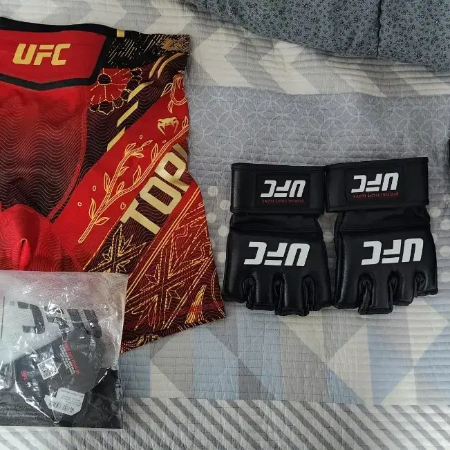미사용 UFC 베놈 토푸리아 팬츠, 오피셜 파이트 글러브 판매