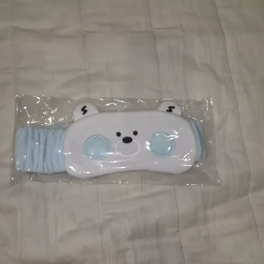 신한은행 곰돌이 수면 안대