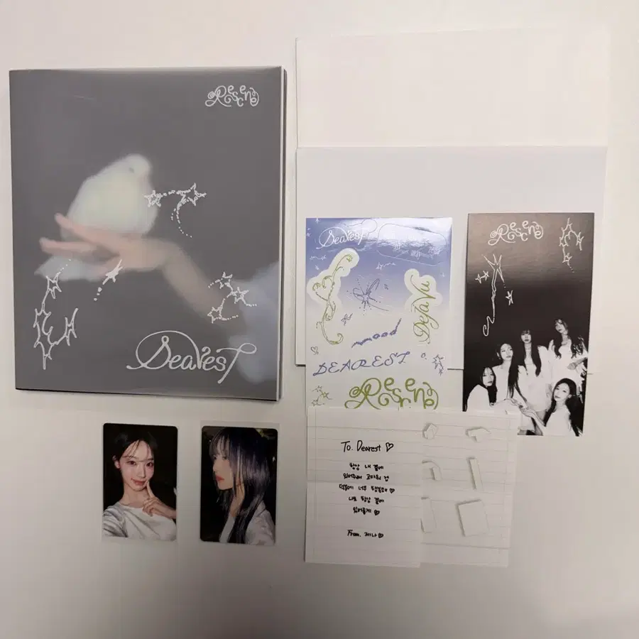 리센느 앨범 디어리스트 개봉