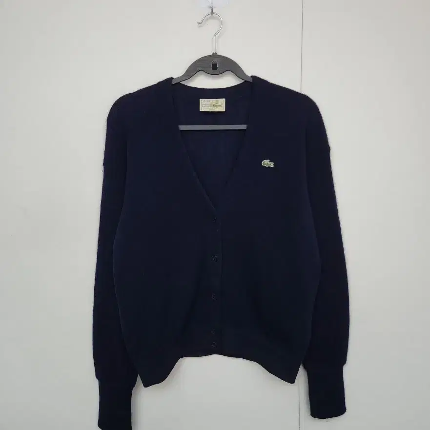 [LACOSTE 라코스테] 95 66 여 니트가디건 브이넥가디건