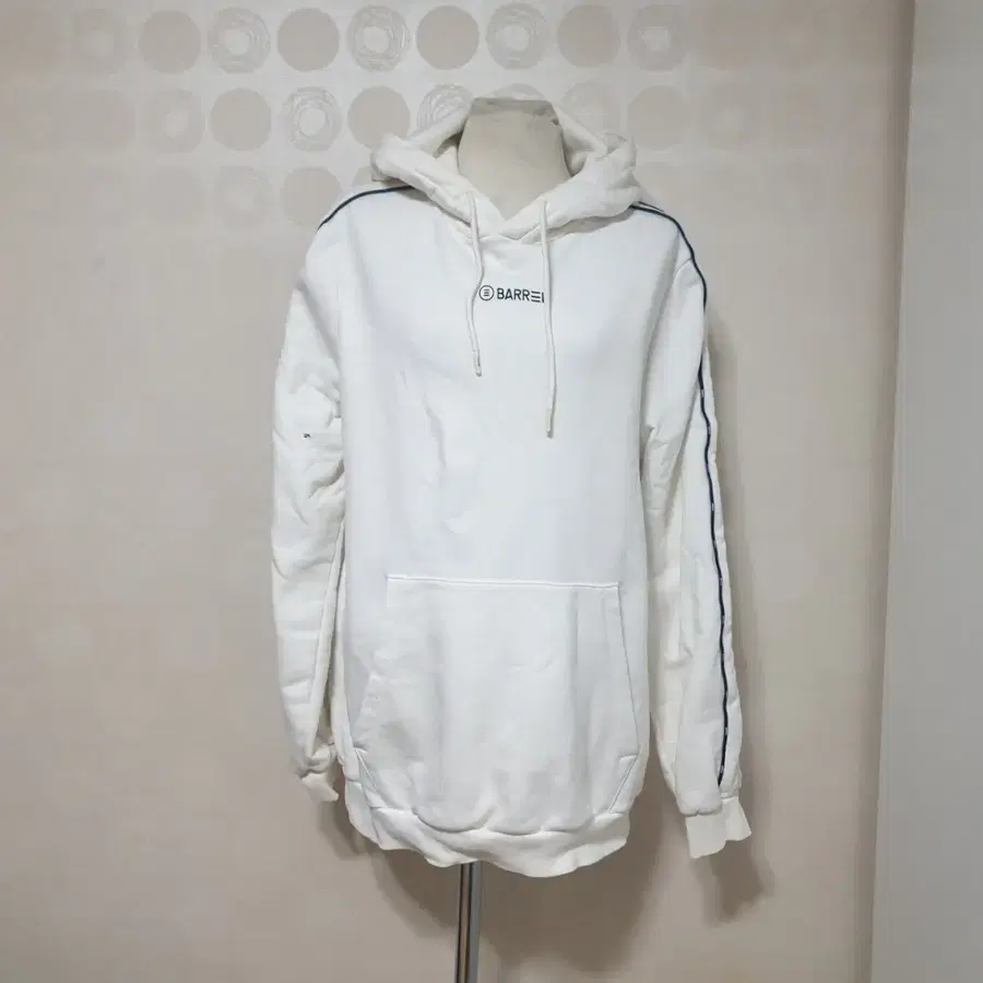 배럴 흰후드티95 후드티95 배럴후드티95
