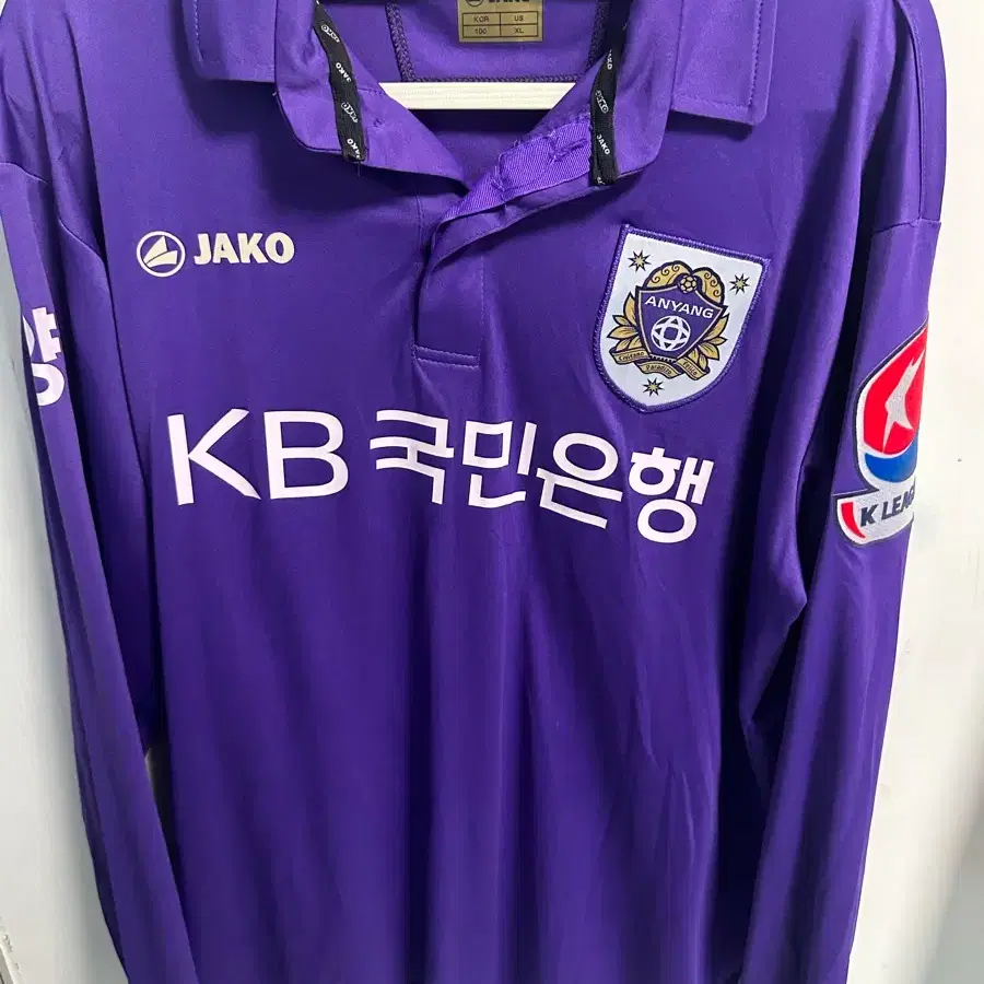 FC안양 창단 유니폼 실착 판매합니다