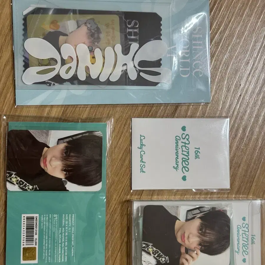 샤이니 태민 16주년 굿즈 럭키카드 diy아크릴스탠드 돌프롭세트 드래콘 키트 일괄