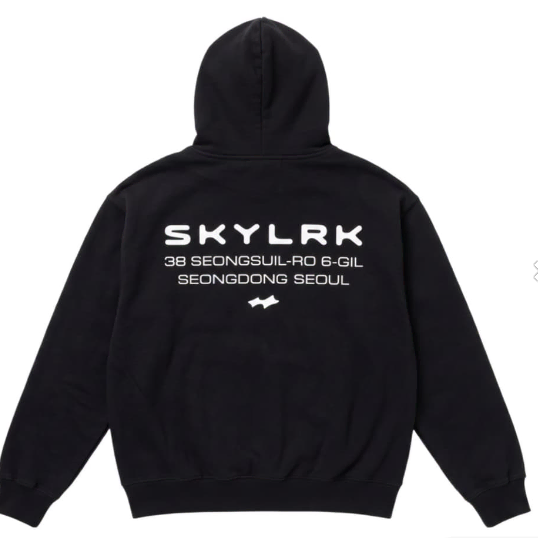 [XXL] SKYLRK 코리아 익클 후디 케이브(블랙)