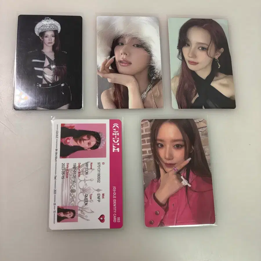 아이들 미연 포토카드 일괄 양도합니다