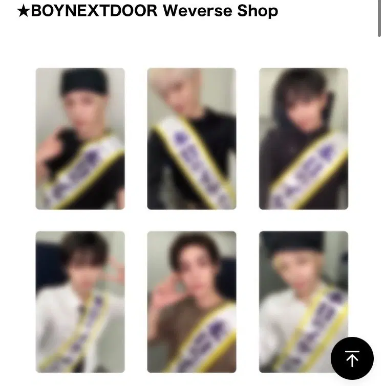 Taesan) boynextdoor Deluxe Weverse Japan lucky draw split Sungho Riwoo Jaehyun Taesan Leehan Woonhak