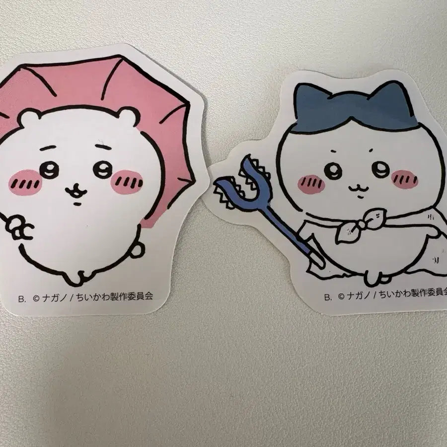 치이카와 스티커 2종 세트