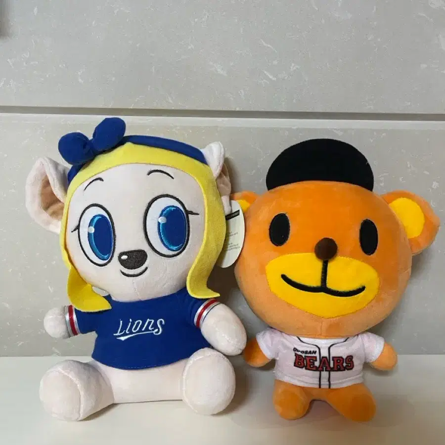 삼성라이온즈 레니 인형 두산 베어스 곰인형