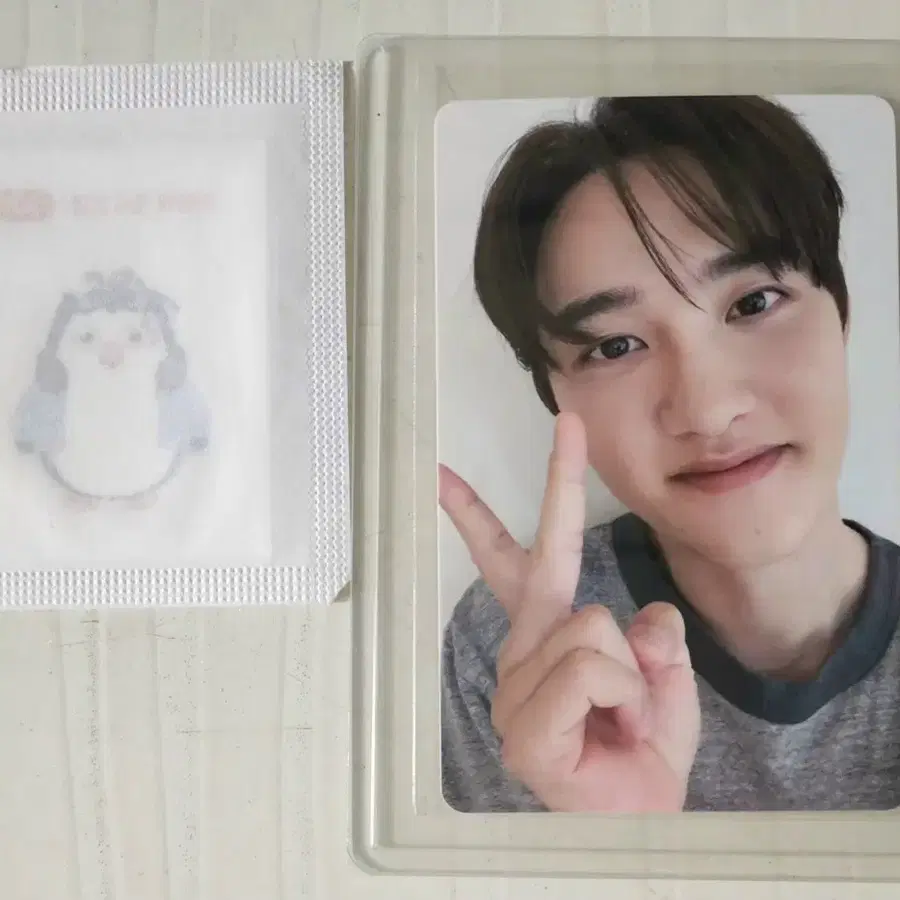디오 도경수 팝업 5만원 특전 포카