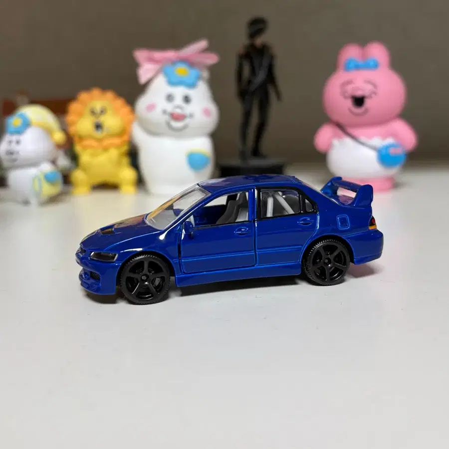 마조렛 미쓰비시 랜서 에볼루션 블루 jdm 미니카 다이캐스트