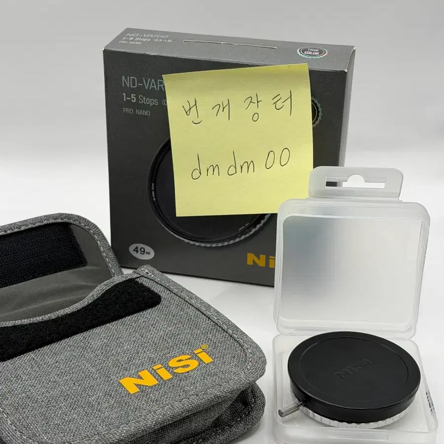 NISI 니시 트루컬러 가변 ND 필터 49mm 민트급 풀박스