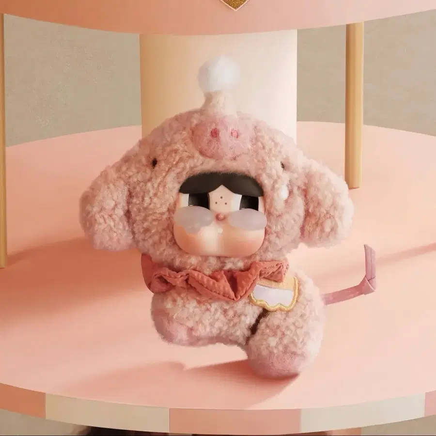 팝마트 크라이베이비 빙글빙글 눈물 시리즈 인형 키링 돼지