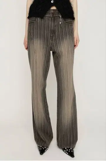 SLY L/W STRIPE STRAIGHT 팬츠