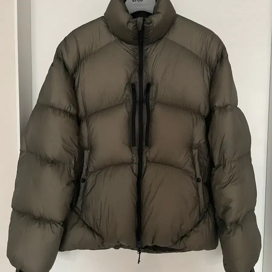 24FW 모이프 쉐더우 푸퍼 다운 파카 올리브 2