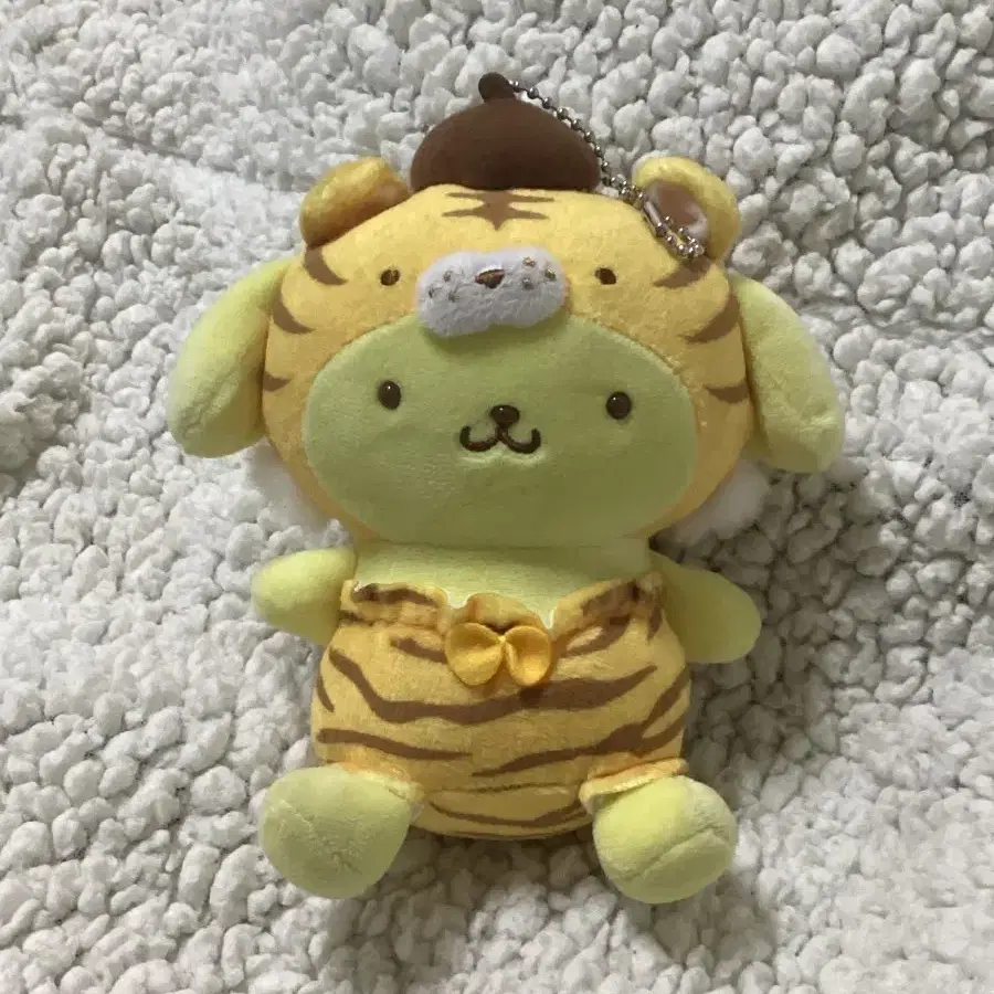 호랑이 폼폼푸린 인형 키링