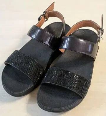 FitFlop 샌들 블랙 비쥬