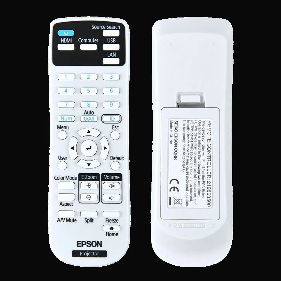 엡손 신형 빔프로젝터 리모컨 EB-X51 EB-992F EB-L200F