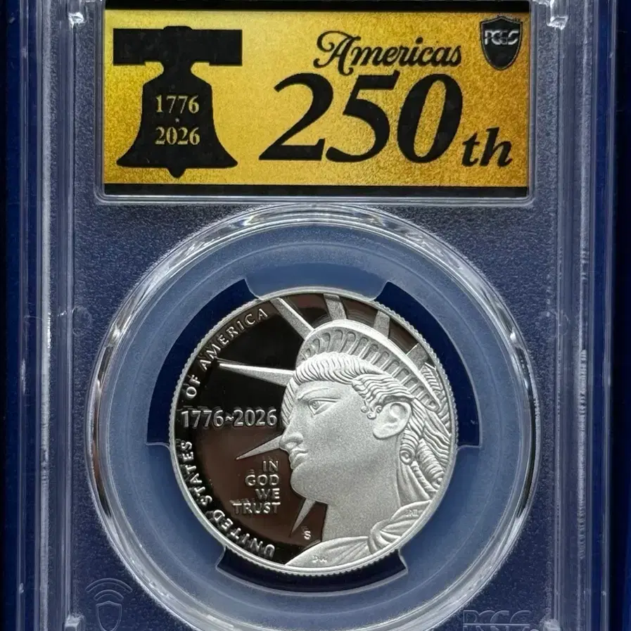 1776-2026년-S앤듀링 리버티 실버하프달러 PCGS PR70DCAM
