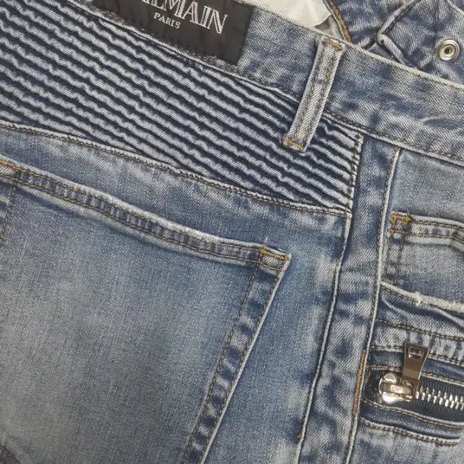 BALMAIN 발망(사방스판) 바이커진 34인치(No.641)드라이완료!