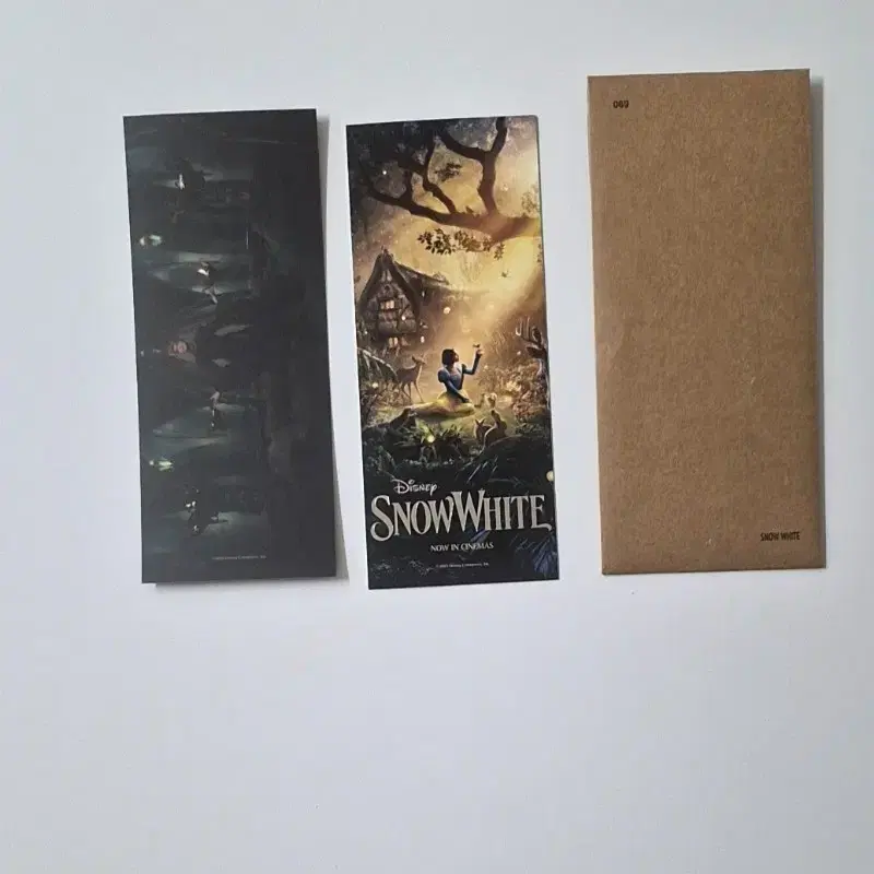 cgv 백설공주 (snow white) 티켓 특전