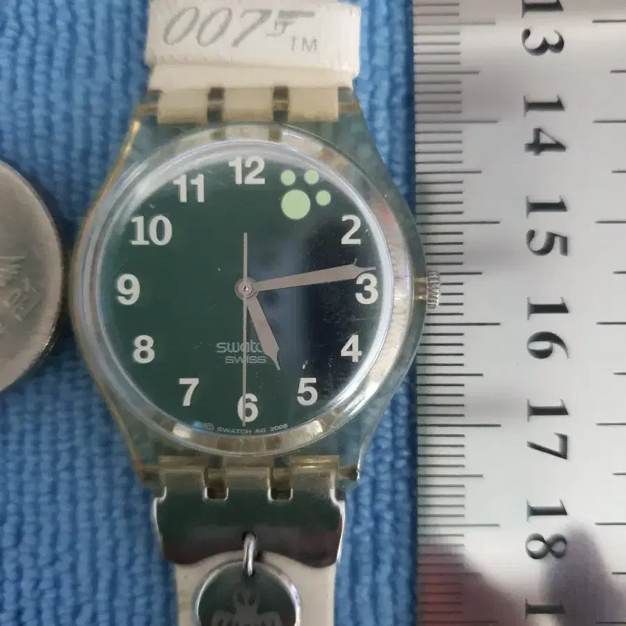 B17)스와치 007 제임스본드 여성시계