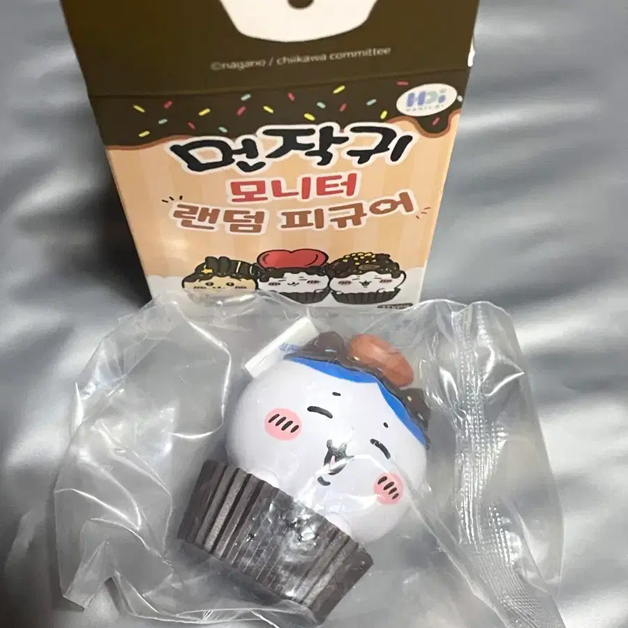 (미개봉) 먼작귀 모니터랜덤피규어 하치와레 가르마